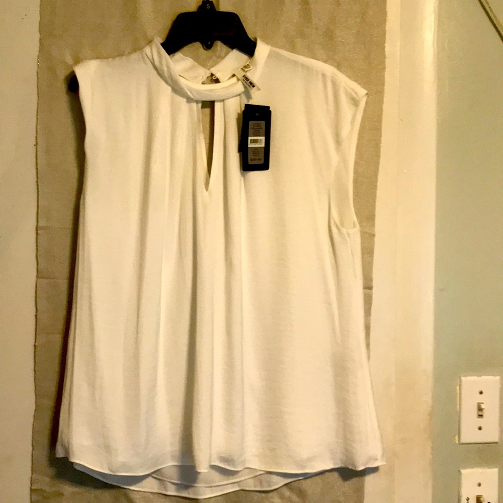 NWT. Ever New cream sleeveless top